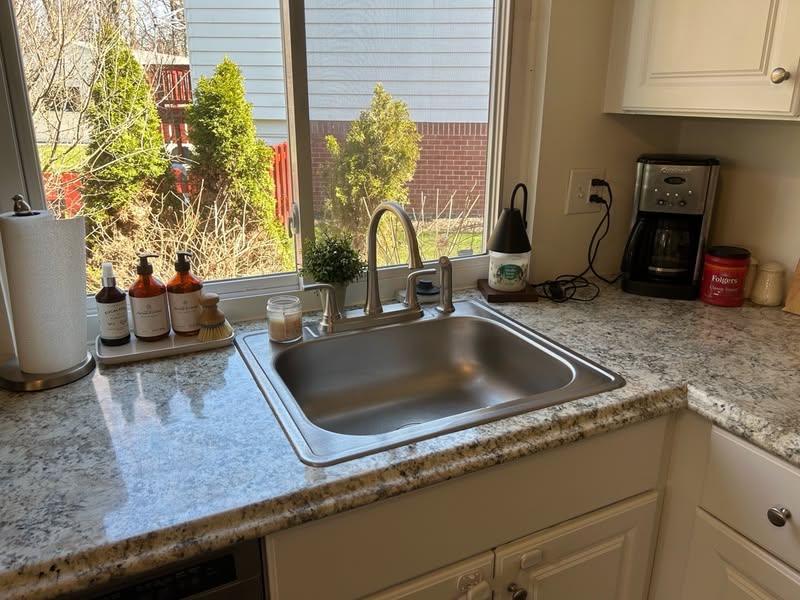 Professional spring cleaning service in Morris Plains NJ, sparkling clean living room with organized furniture